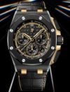 HBF Factory Audemars Piguet Rubber Strap Royal Oak Offshore Royal 26041 Black hexagonal ceramic diameter 44mm Watch